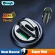 100W USB Car Charger Lighter Fast Charging for iPhone QC3.0 Mini PD USB Type C Car Phone Charger for