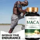 Natural Maca Tablets for Men Powerful Natural Maca Extract Enhances Strength Stamina Energy Capsules
