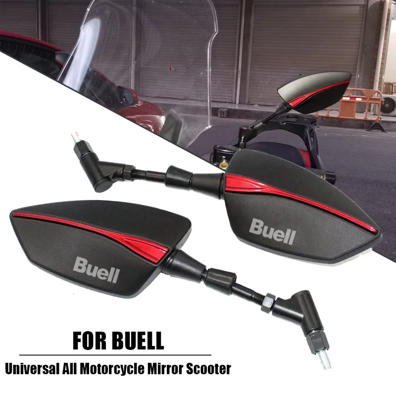 10mm Motorrads piegel für Buell xb12/xb12scg xb12xt Schrauben gewinde links rechts hinten Rückspiegel Image