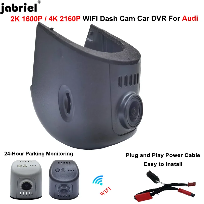 Plug & Play 4k 2k Auto DVR Dash Cam für Audi A3 A4 A5 A6 A7 A8 Q3 Q5 Q7 B4 B5 B6 B7 B8 B9 8V C5 C6 C7 8P 8V Rs T3.0 2016 ~ 2023 Image