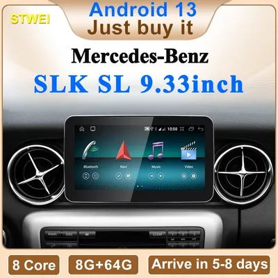 Système d'intelligence automobile pour Mercedes Benz écran de limitation de voiture navigation