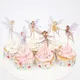 Décorations de gâteau de princesse nickel é décoration de gâteau décor de fête d'anniversaire