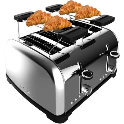 Vertikale Toaster Toastin' time 850 Double Inox - Cecotec Image