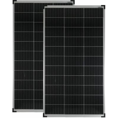 Solarmodule 2 Stück 150 Watt Mono 12 Busbars 210mm Zellformat Solarpanel 1230x670x35 90660