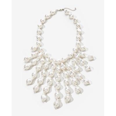 Boston Proper - White - Statement Pearl Necklace