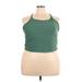 Active by Old Navy Active Tank Top: Green Activewear - Women's Size 4X