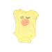 Baby Gap Short Sleeve Onesie: Yellow Bottoms - Size 12-18 Month