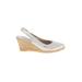 Viscata Wedges: White Shoes - Women's Size 39