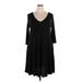 Torrid Casual Dress - Sweater Dress: Black Dresses - Women's Size 2X Plus