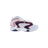 Air Jordan Sneakers: White Print Shoes - Kids Girl's Size 7