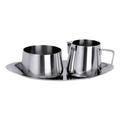 Contacto 3-tlg. Milch- und Zucker-Set silber