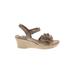 B.O.C Wedges: Tan Solid Shoes - Women's Size 10