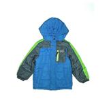 London Fog Windbreaker Jacket: Blue Color Block Jackets & Outerwear - Kids Boy's Size Medium