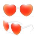 Valentine's Day Colorful Coating Love Sunglasses Cross border Fashion Colorful Trend Party Decoration Sunglasses