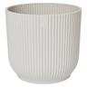 Elho - vaso vibes fold round 25CM silky white