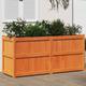 Vidaxl - Fioriera Giardino Marrone Cera 150x50x70 cm Legno Massello Pino