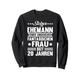 Stolzer Ehemann 20 Jahre 20 Jahre Ehe Ehemann Sweatshirt