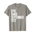 Awesome Since September 1927 97th Birthday Retro T-Shirt