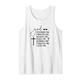 God Designed Me Created Me Loves Me Christlicher Bibelvers Tank Top