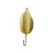 QTOCIO 2024 Hooks for Hanging Jacket Rack Leaf Shaped Coat Hook Gold Ginkgo Leaf Hook Metal Wall Art Towels Drying Rack Key Hooks Iron