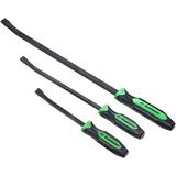 14071GN Dominator Pro 3-Piece Pry Bar Set 12 17 & 25 Curved Pry Bars Green