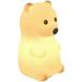 Night Light for Kids Polar Bear Night Light with Battery 7 Colors Table Lamp Room Decor USB Rechargeable Cute Multicolor LED Gifts for Baby Kids Toddlers Ad