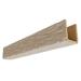 Ekena Millwork 9 1/2 W x 9 1/2 H x 96 L 3-Sided (U-Beam) Salvaged Timber HeritageTimber Faux Wood Ceiling Beam Vanilla Chai