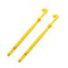 CENL 2pcs High Quality Plastic Hook Yellow/Green For Sea Fishing Hook Durable 15cm