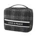 Blekii Clearance Toiletry Bag Cosmetic Bag Makeup Organizer Make-Up Case Portable Daily Storage Makeup Bag Black