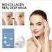 Fankiway Biocollagen Facial Mask eep Collagen Anti Wrinkle Lifting Mask Anti Wrinkle Mask Bio Collagen Face Mask Anti Aging Face Mask Pure Collagen Films