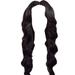 Abkekeiui High Short Hair Fiber Wig Parting Wavy Black Brazilian Temperature Curly Women wig