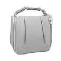 Hangable Travel Cosmetic Bag Waterproof Cosmetic Bag Portable Travel Fashion Skincare Toiletry Bag Home Hangable Cosmetic Storage Bag Toiletry Bag for Women and Girls (Gray)