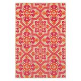 Avalon Home Catalina Fretwork Indoor/Outdoor Mixed Pile Area Rug