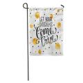 LADDKE Inspiration Quote About Dream Let Your Come True Inspirational Lettering Golden Spots Modern Magic Garden Flag Decorative Flag House Banner 28x40 inch