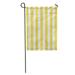 KDAGR Gray Bright of Yellow and White Striped Tones Contrast Dark Desktop Garden Flag Decorative Flag House Banner 28x40 inch