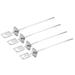 Char-Broil Grill+ 4-Piece Sliding Skewer Set Stainless Steel