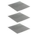 Gongxipen 3pcs Grill BBQ Fiberglass Mesh Mats Non-Stick Heat Resistant Barbecue Mat