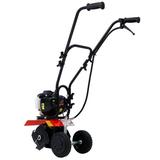 37.7cc 4-stroke Viper Engine Mini Tiller Cultivator Gear Drive Transmission Mini Cultivator with 4-Cycle Engine