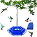 Sherem Hummingbird Feeder 2024 New Shirem Sweety Hummingbird Feeder Sherem Sweety Hummingbird Feeder Hummingbird Feeder Wind Chime Hummingbird Feeder Hummingbird Feeders for Outdoors (Blue)