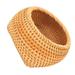 Wood Tray Rattan Cans Plate Storage Dish Snack Nuts Basket Wooden Serving Household Wicker