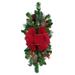 Clearance! Ongmies Wreath Cordless Prelit Stairs Decoration Lights Up Christmas Decorations Christmas Decoration Led Wreath Christmas Wreath Christmas Decorations Multicolor