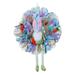 Easter Bunny Front Door Wreath Decoration New Easter Bunny Plush Hanging Decoration Rabbit Ears Room Door Wall Window Hanging Easter Bunny Pants (Blue)