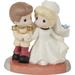 Precious Moments And They Lived Happily Ever after Disney Cinderella Bisque Porcelain Figurine Porcelain/ in Brown/White | Wayfair 232014