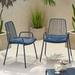 Ebern Designs Esentepe Outdoor Modern Club Patio Chair w/ Cushions | 31.5 H x 20 W x 23.5 D in | Wayfair A70BF953EC244381B20D24D41521EE16