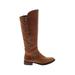 Steve Madden Boots: Brown Solid Shoes - Women's Size 7 1/2 - Round Toe