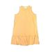 Bella Dahl Dress - DropWaist: Yellow Print Skirts & Dresses - Kids Girl's Size 12