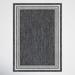 Gray/White 63 x 0.16 in Indoor/Outdoor Area Rug - Joss & Main Rhine Indoor/Outdoor Area Rug, Polypropylene | 63 W x 0.16 D in | Wayfair
