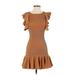 C/MEO Collective Casual Dress - DropWaist: Brown Dresses - Women's Size X-Small