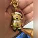 Coach Accessories | Coach Teddy/Santa Key Holder With Coach Charm. | Color: Gold/Red | Size: Os