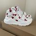Burberry Shoes | Burberry Sneakers, European Size 38, Heart Sneakers, Brand New | Color: Red/White | Size: 7